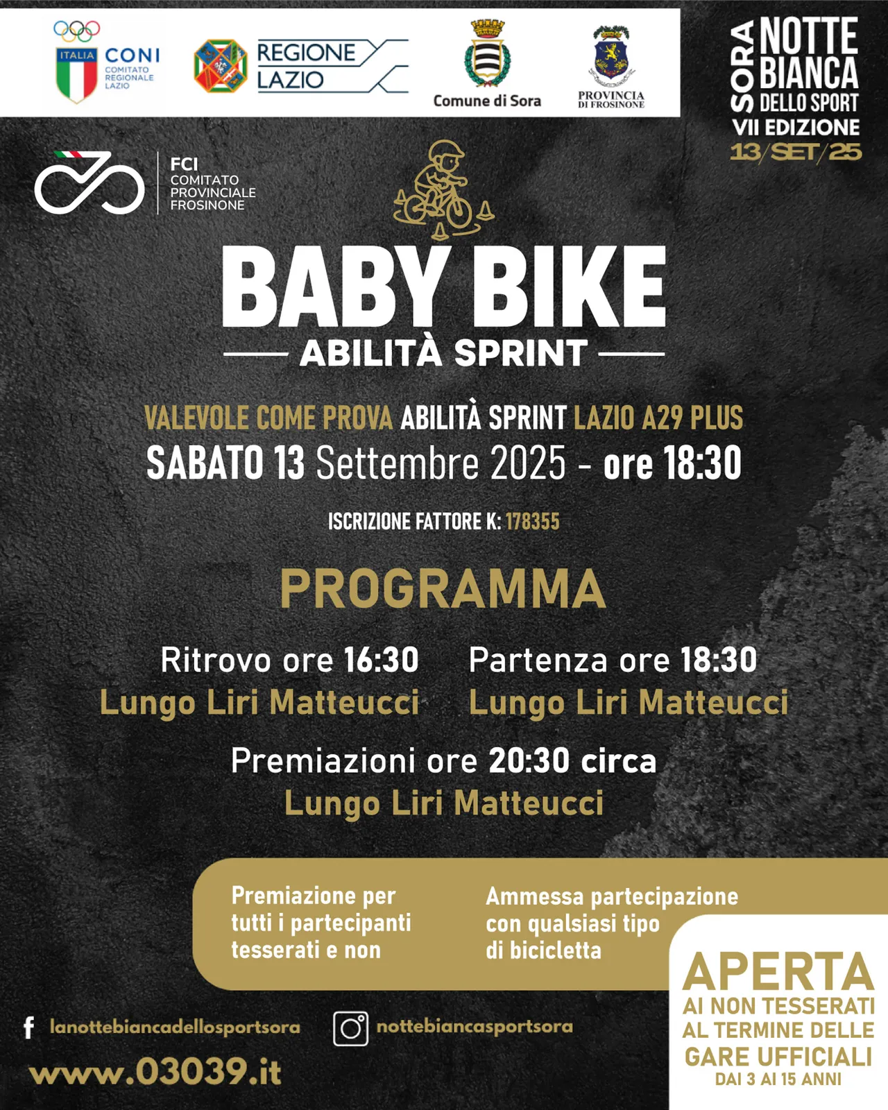 baby-bike-sora-notte-dello-saport